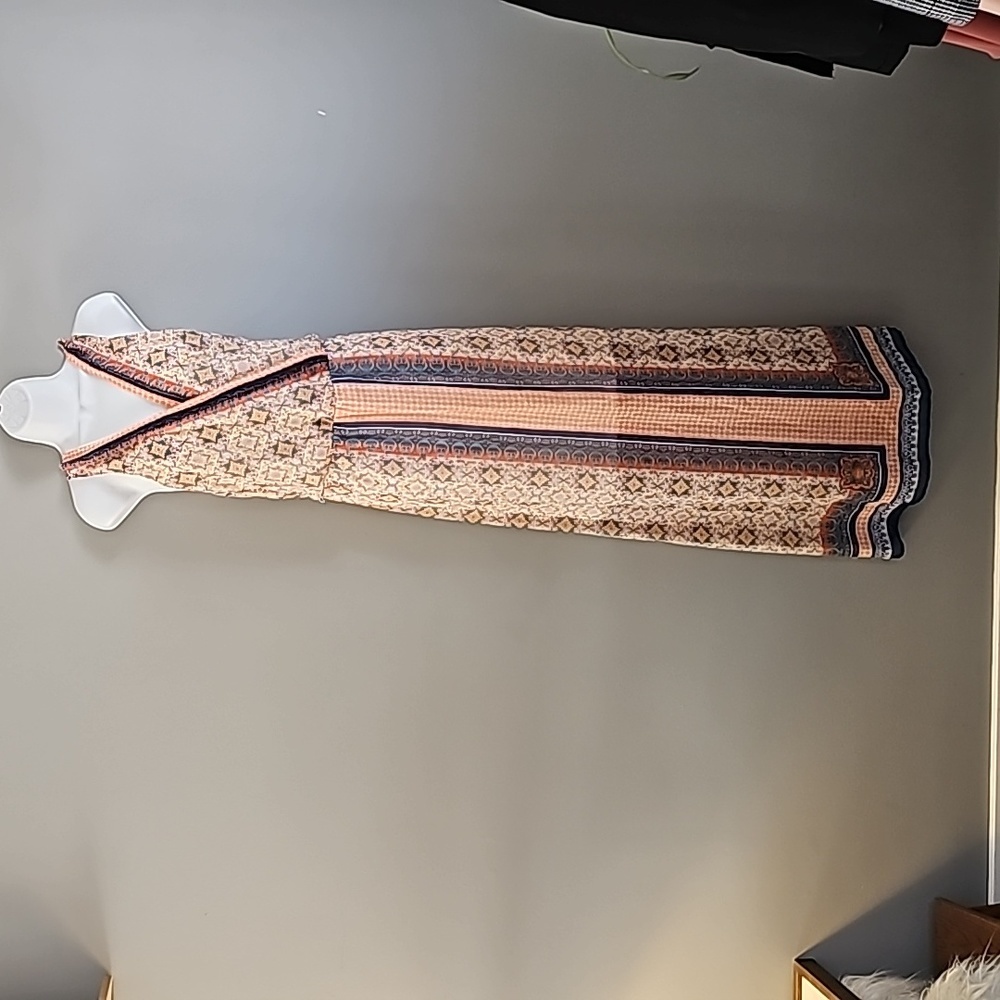 Effortlessly Chic: a.n.a. Boho Tank Dress with Criss  Cross V Neck